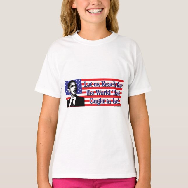 Camiseta Barack Obama/EE.UU. (Anverso)
