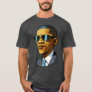 Camiseta Barack Obama el presidente más frío