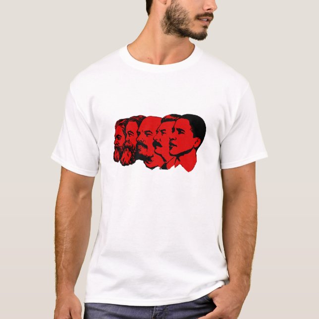 Camiseta Barack Obama el socialista (Anverso)