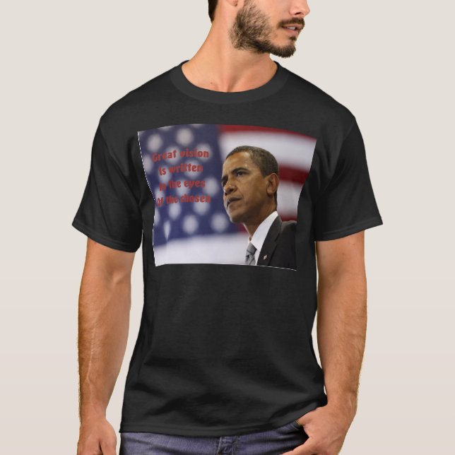 Camiseta Barack Obama elegido (Anverso)