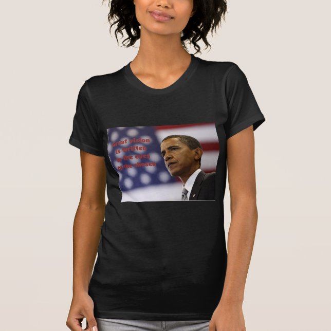 Camiseta Barack Obama elegido (Anverso)