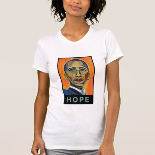 Camiseta Barack Obama - esperanza - modificado para