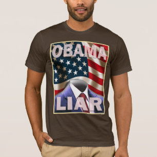 Camiseta Barack Obama - habitación vacía de mentiras