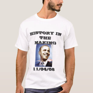 Camiseta BARACK OBAMA, HISTORIA EN LA FABRICACIÓN, camiset