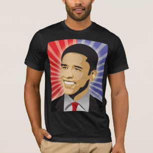 Camiseta Barack Obama intrépido