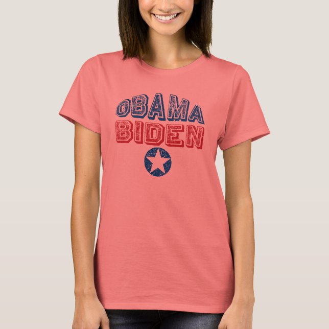 Camiseta Barack Obama Joe Biden (Anverso)