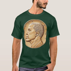 Camiseta Barack Obama Moneda Estados Unidos Estados Unidos