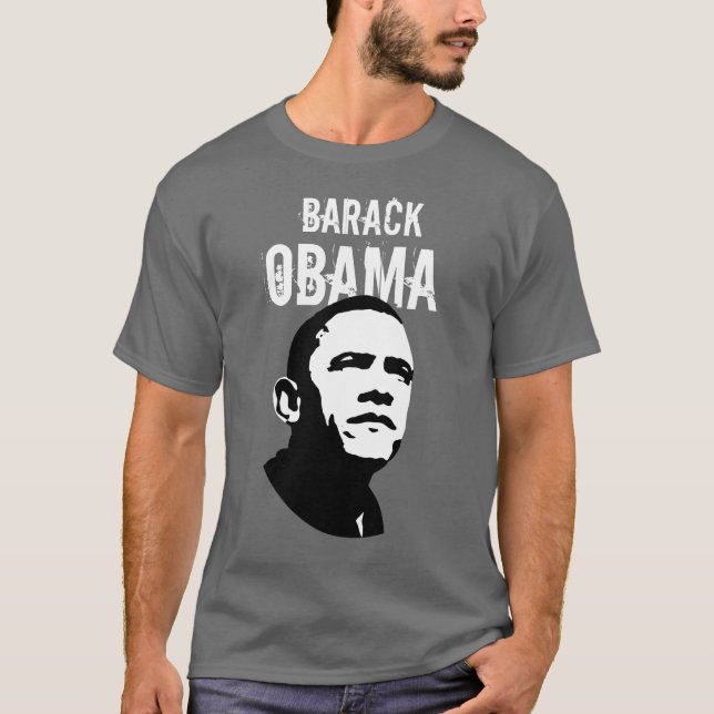 Camiseta Barack Obama nanómetro - W (Anverso)