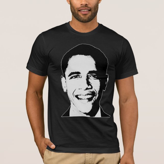 Camiseta Barack Obama ningunas palabras necesarias (Anverso)