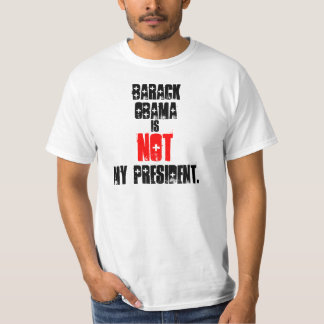 Camiseta Barack Obama no es mi presidente