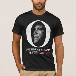 Camiseta ¡Barack Obama OH que podemos/que hizo sí!