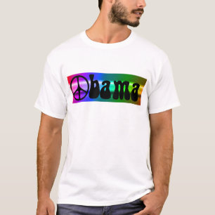 Camiseta Barack Obama para la paz