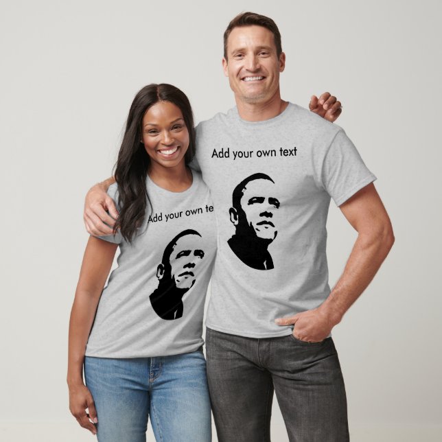 Camiseta Barack Obama - personalizable de manga larga (Unisexo)
