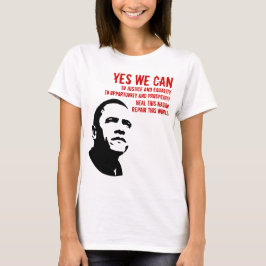 Camiseta Barack Obama: PODEMOS SÍ… rd