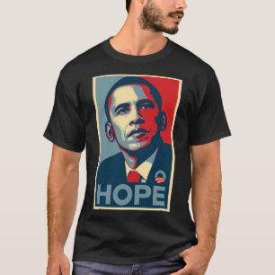 Camiseta Barack Obama Poster de Esperanza