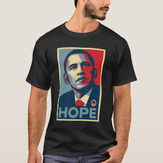 Camiseta Barack Obama Poster de Esperanza