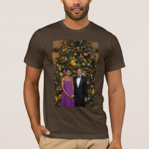 Camiseta Barack Obama Presidente de EE. UU. Casa Blanca Nav