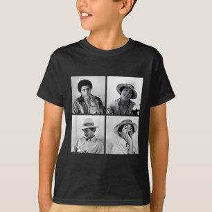 Camiseta Barack Obama retro vintage a la juventud fumando O