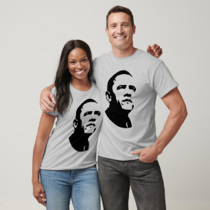Camiseta Barack Obama - Sleve largo