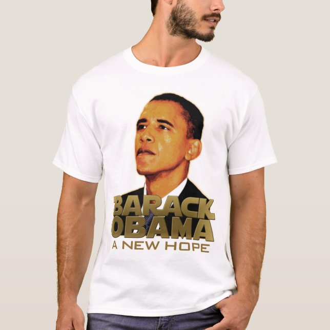 Camiseta Barack Obama: Una nueva esperanza (Anverso)