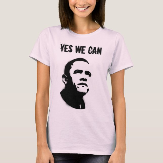 Camiseta Barack Obama. YWC (Anverso)
