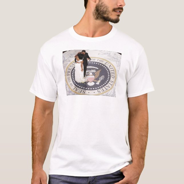 Camiseta Barack y Michelle Obama (Anverso)