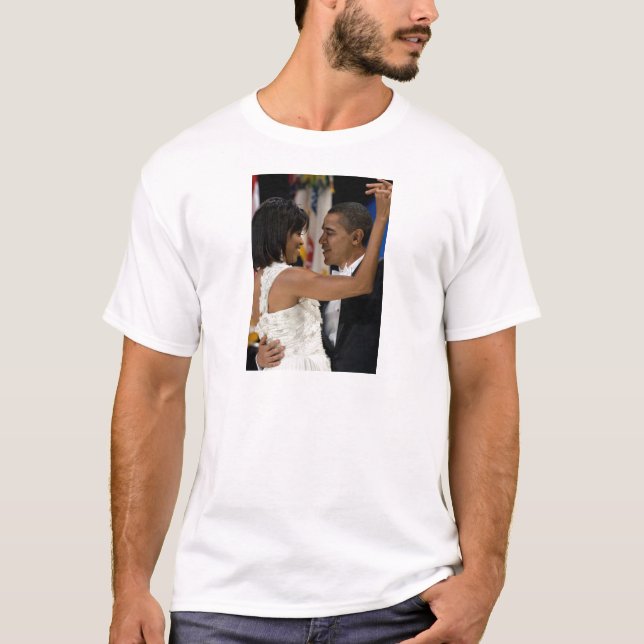 Camiseta Barack y Michelle Obama (Anverso)