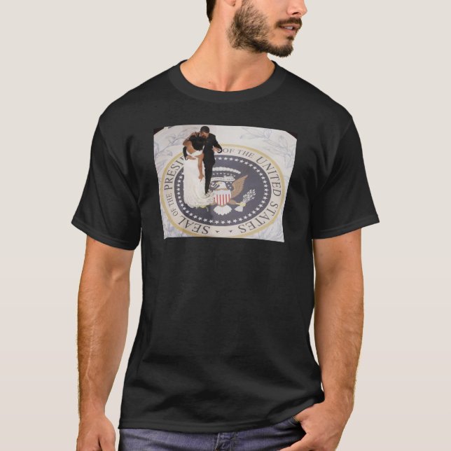 Camiseta Barack y Michelle Obama (Anverso)