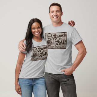 Camiseta Barack y Roll Obama Engranaje 2012