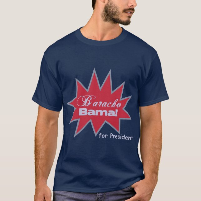 Camiseta Baracko Bama para el presidente (Anverso)