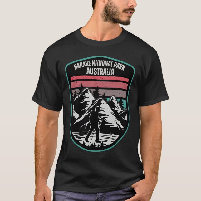 Camiseta Barakee � El interminable horizonte de Australia (Anverso)