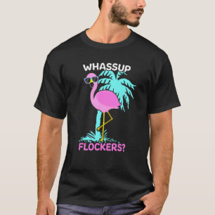 Camiseta Barandillas Guay Flamingo Con Gafas De Sol Y