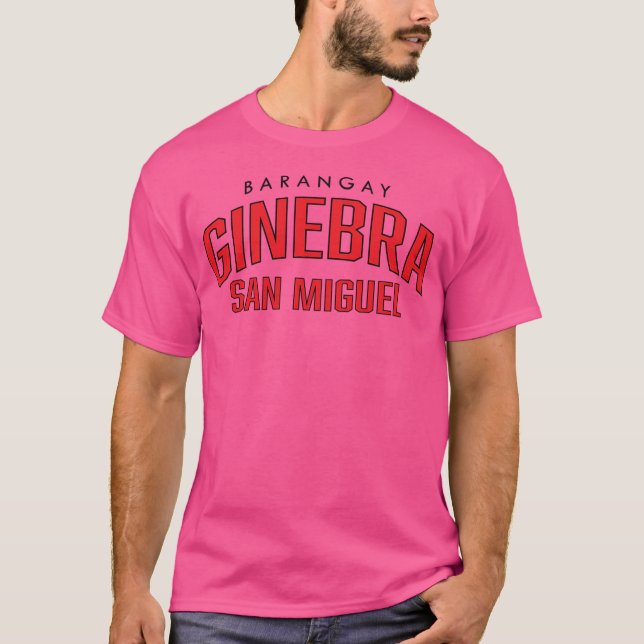 Camiseta Barangay Ginebra San Miguel (Anverso)