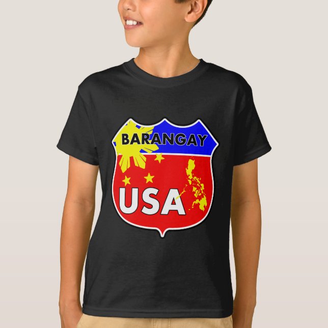 Camiseta Barangay los E.E.U.U. (Anverso)