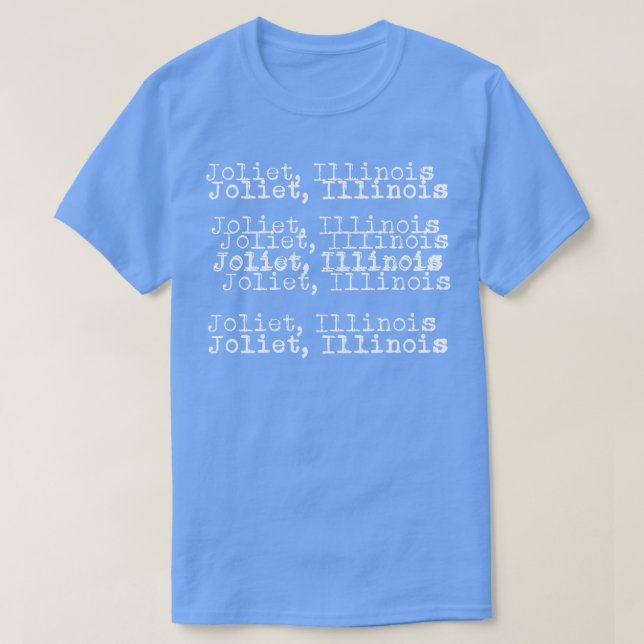 Camiseta Barato Joliet TShirt (Diseño del anverso)