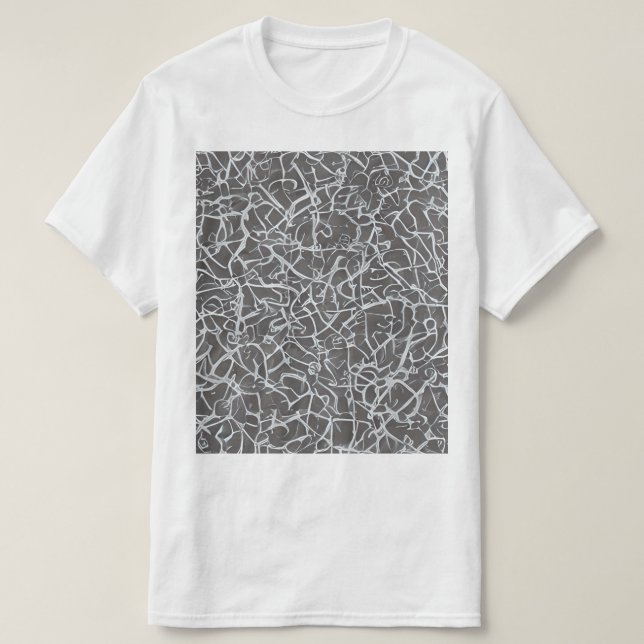 Camiseta Barb Fractal (Diseño del anverso)