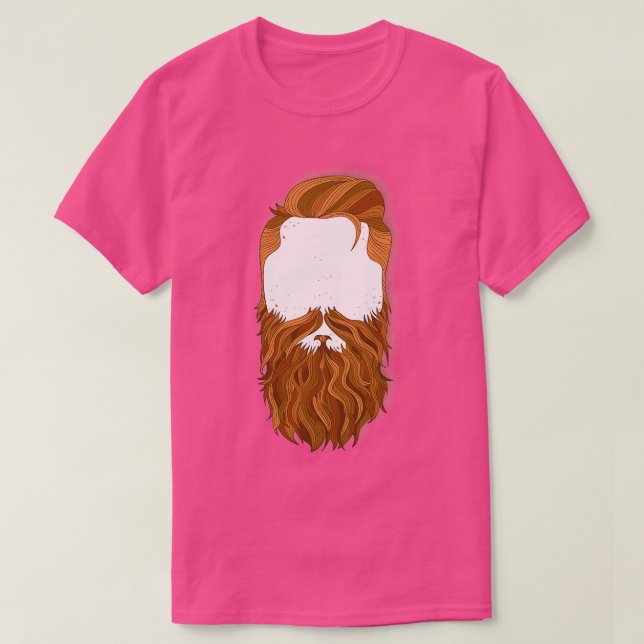 Camiseta Barba (Diseño del anverso)