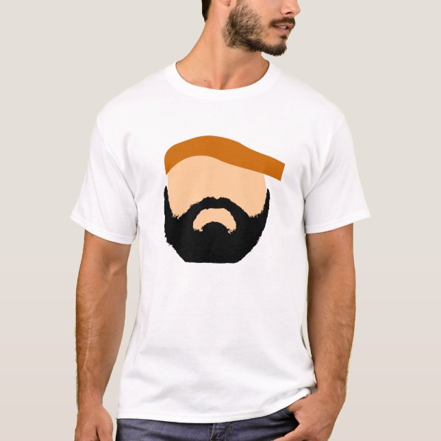 Camiseta barba (Anverso)