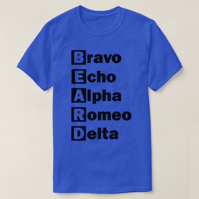 Camiseta Barba6 (Diseño del anverso)