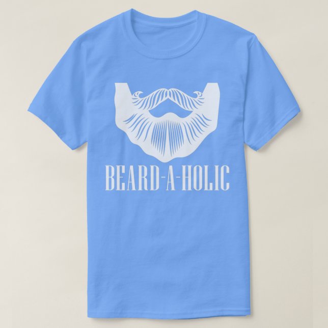Camiseta Barba AHolic Hombres Graciosos Masculino Ventilado (Diseño del anverso)