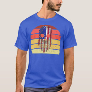 Camiseta Barba Americana Calavera Graciosa Barba Humor faci