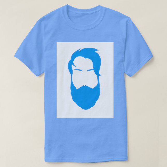 Camiseta Barba azul (Diseño del anverso)