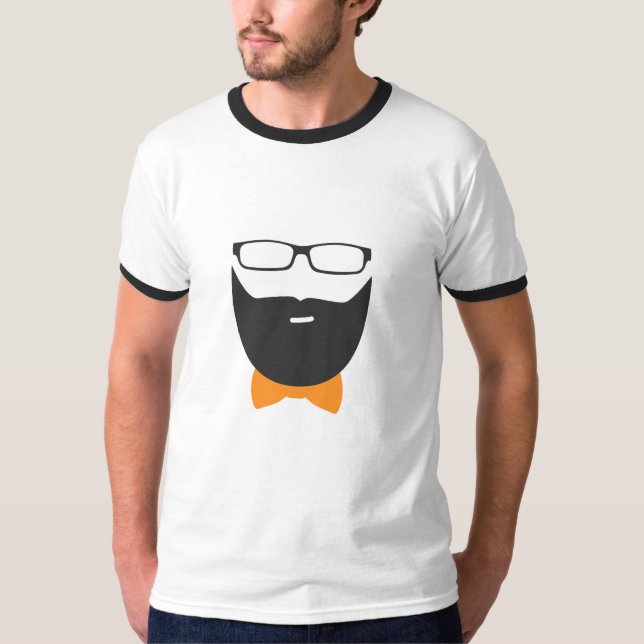 Camiseta Barba clásica (Anverso)