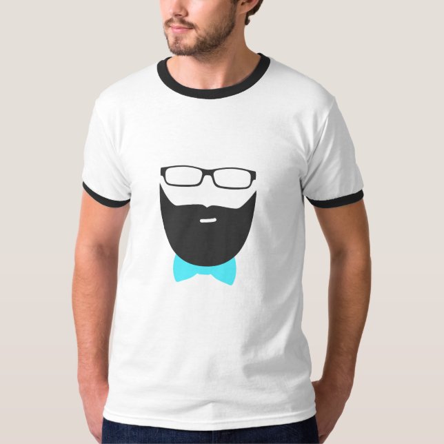 Camiseta Barba clásica (Anverso)