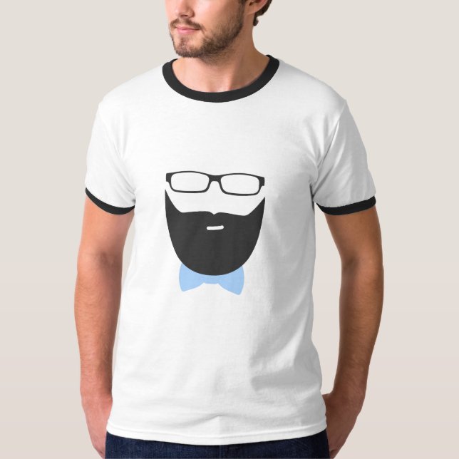 Camiseta Barba clásica (Anverso)
