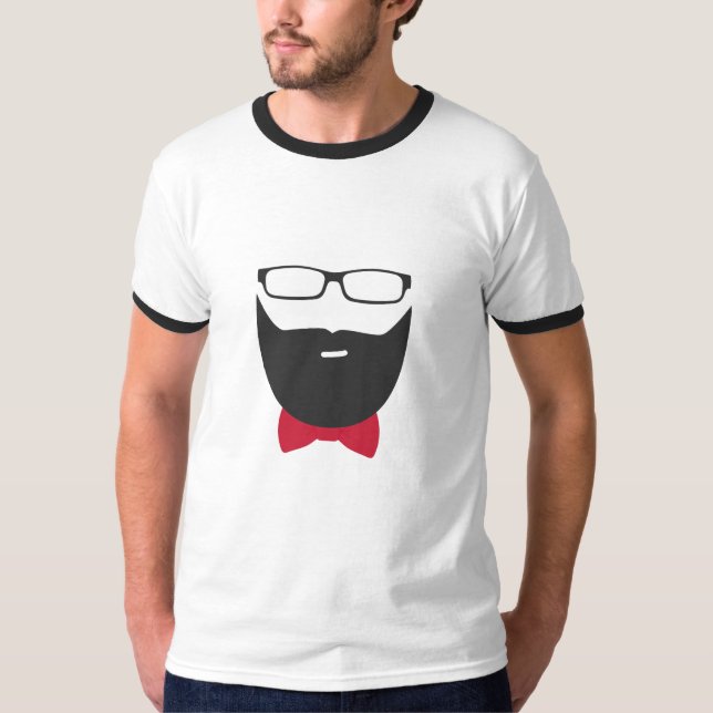Camiseta Barba clásica (Anverso)