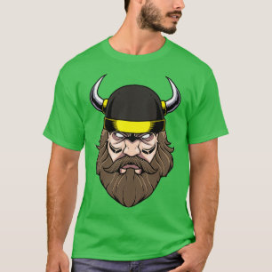 Camiseta Barba Como Una Barba Viking Hipster Hombres Barba 