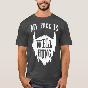 Camiseta Barba completa Mi cara está bien