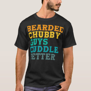 Camiseta Barba De Chubby Chicos Cuddle Mejor Barba