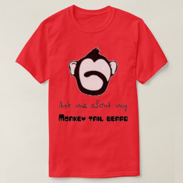 Camiseta barba de cola de mono Classic TShirt (Diseño del anverso)